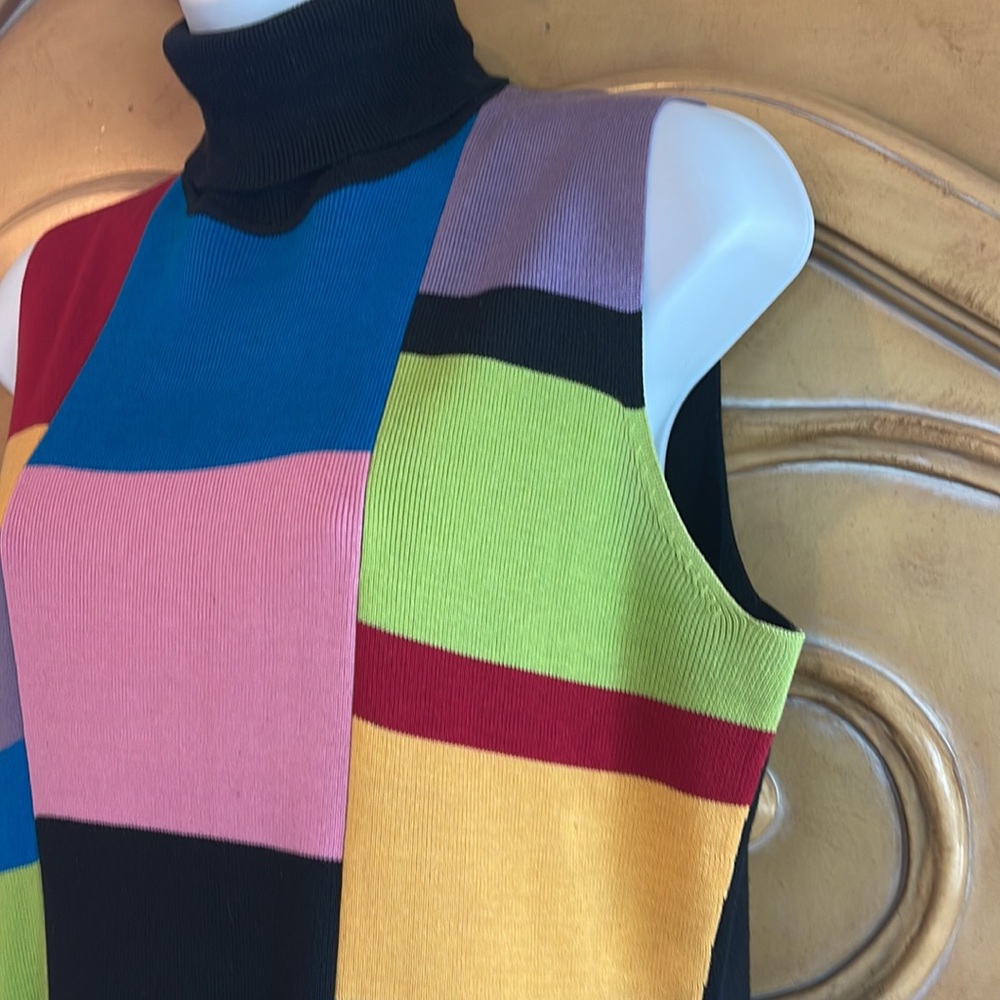 Harold’s Color Block Turtleneck - image 2